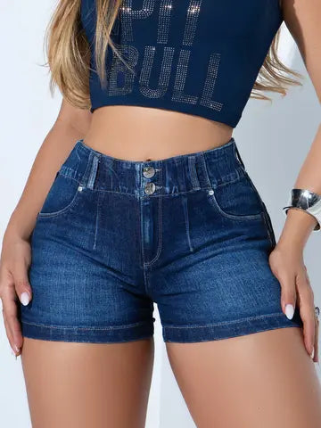 SHORT SEXY FEMININO EFEITO MODELADOR E EMPINA BUMBUM